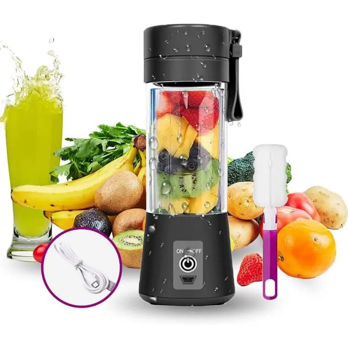 Oh Vendo - Blender Mixeur Mélangeur Portable - Rechargeable via port USB