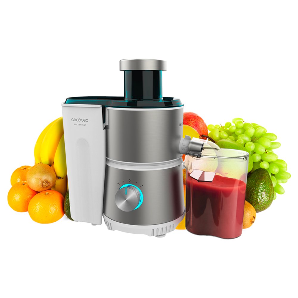 Oh Vendo - Centrifugeuse Cecotec pour Jus - Juice&Fresh 400 Titan White 1L 0