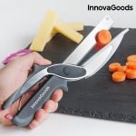 Oh Vendo - Couteau-Ciseau avec Mini Planche à Découper Intégrée InnovaGoods 1