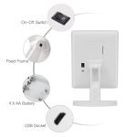 Oh Vendo - Miroir pour Maquillage avec Lumière LED Réglable 3